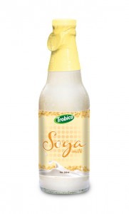 300ml Soya milk in Glass bottle